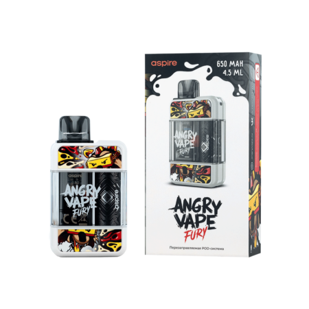 Brusko Angry Vape Fury - Белый