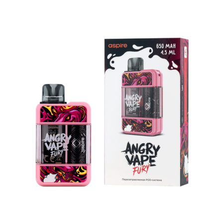 Brusko Angry Vape Fury - Розовый