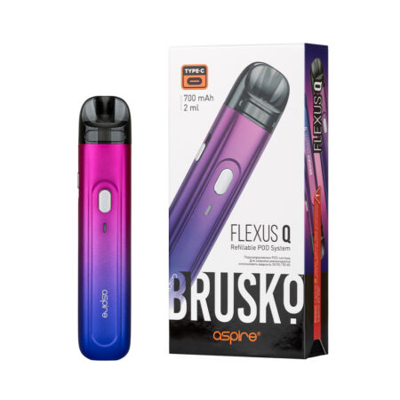 Brusko FLEXUS Q 700 mAh - Фуксия