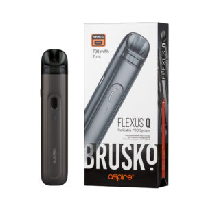 Brusko FLEXUS Q 700 mAh - Темно-серый металлический
