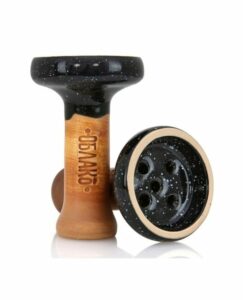 Чаша керамика ОБЛАКО STD Black Glaze White Black (Бело-Черный Мрамор)