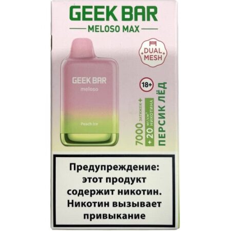 GEEKBAR MELOSO MAX 7000 - Peach Ice