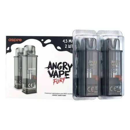 Картридж Brusko Angry Vape Fury 0.8 Ом