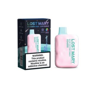 LOST MARY 4000 - BLUE COTTON CANDY
