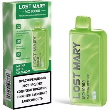 Lost Mary MO10000 - Матча Мята со льдом