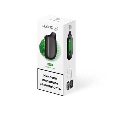 Plonq MAX SMART 8000 - Сладкая мята