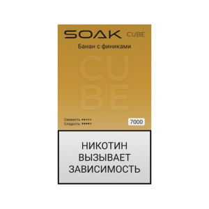 SOAK CUBE 7000 - Банан С Финиками