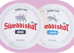 Табак жевательный SWEDDISHOT - BUBBLE GUM Danger 10г
