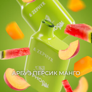 ZEPHYR Typhoon Max 4000 - Peach Mango Watermelon
