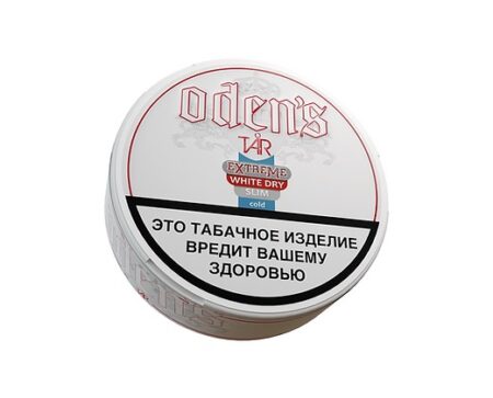 Жевательный табак ODEN'S - SLIM WHITE DRY 13г