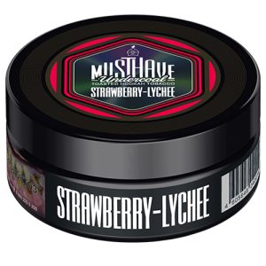 Табак для кальяна Must Have (Маст Хэв) - Strawberry Lychee (Земляника, Личи) 25гр.