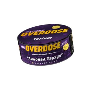 Табак для кальяна Overdose (Овердос) - Tarhun (Лимонад тархун) 25гр.