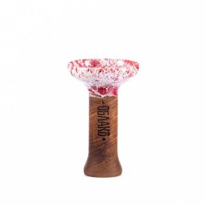 Чаша керамика ОБЛАКО STD Phunnel M Glaze мрамор RED WHT