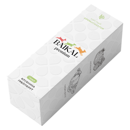 Ароматизатор BAIKAL Premium - Клубника грейпфрут 14мл