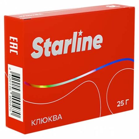 Табак для кальяна Starline (Старлайн) - Клюква 25гр.
