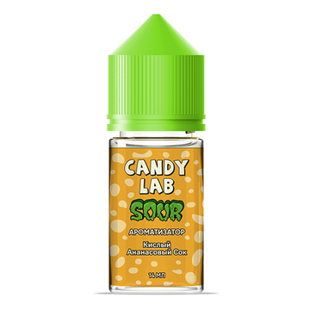 Ароматизатор CandyLab SOUR - Pineapple Fresh (Кислый Ананасовый Сок) 14мл