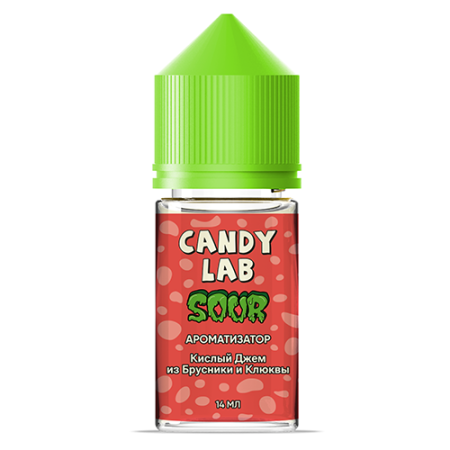 Ароматизатор CandyLab SOUR - Redberry Jam (Кислый Джем из Брусники и Клюквы) 14мл