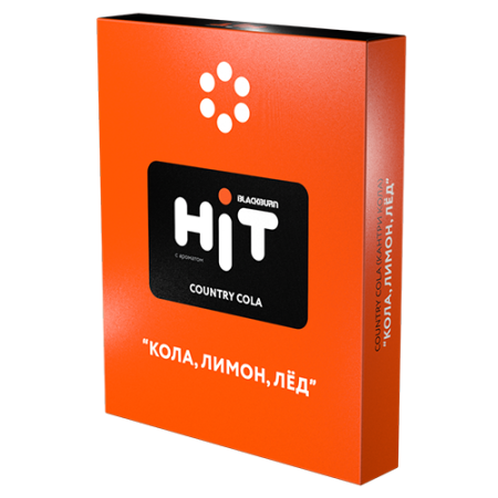 Табак для кальяна BlackBurn HIT (Блэк Берн Хит) - Country Cola (Кола, Лимон, Лед) 30гр.