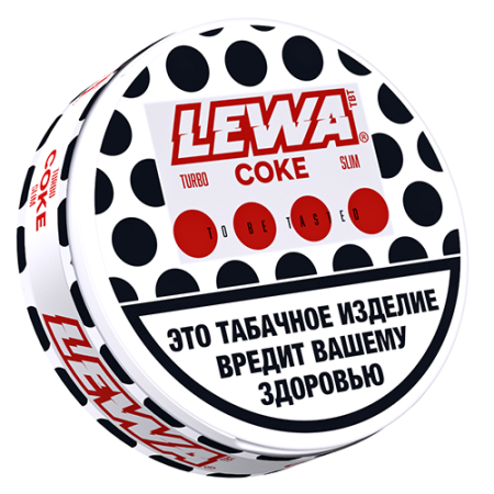 Жевательный табак LEWA TURBO - COKE SLIM 10г