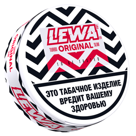 Жевательный табак LEWA TURBO - ORIGINAL SLIM 10г