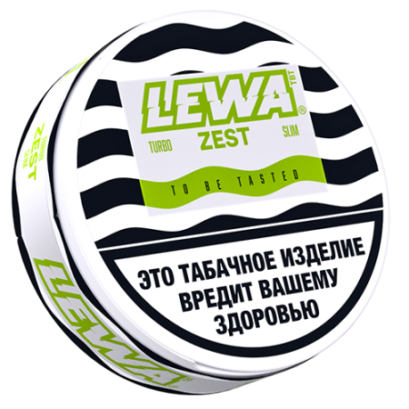Жевательный табак LEWA TURBO - ZEST SLIM 10г