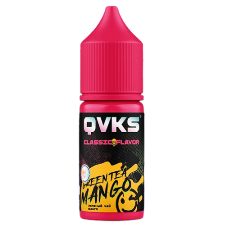 Ароматизатор QVKS Classic - Зеленый Чай Манго 13мл