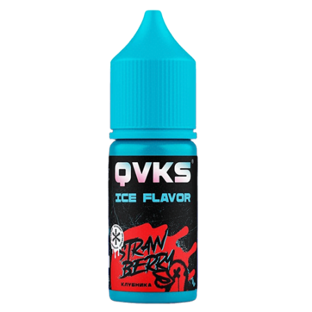 Ароматизатор QVKS Ice - Клубника 13мл