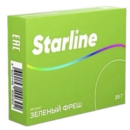 Табак для кальяна Starline (Старлайн) - Зеленый фреш 25гр.