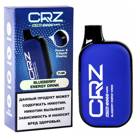 CRZ ULTRA 10000 - Черничный Энергетик (Blueberry Energy Drink)