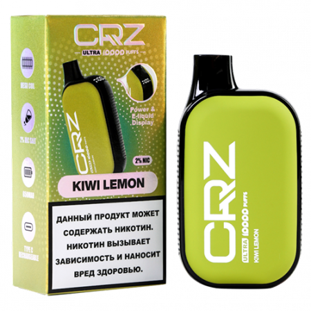 CRZ ULTRA 10000 - Киви Лимон (Kiwi Lemon)