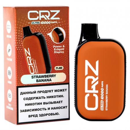 CRZ ULTRA 10000 - Клубника Банан (Strawberry Banana)