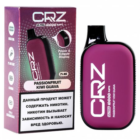 CRZ ULTRA 10000 - Маракуйя Киви Гуава (Passionfruit Kiwi Guava)