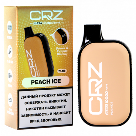 CRZ ULTRA 10000 - Персик со льдом (Peach Ice)
