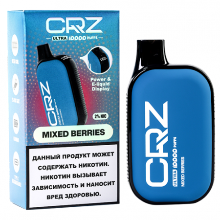 CRZ ULTRA 10000 - Ягодный Микс (Mixed Berries)