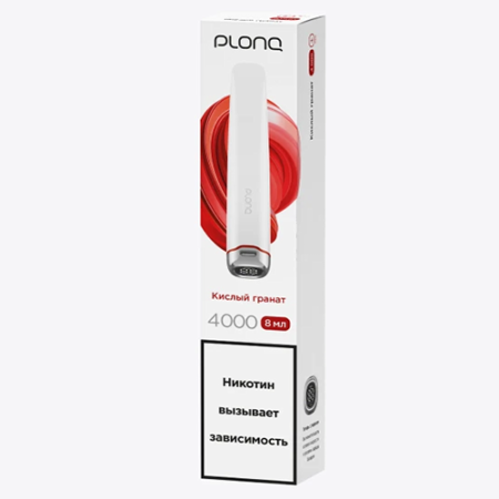 PLONQ PLUS PRO 4000 - Кислый Гранат