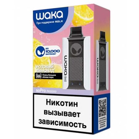 WAKA soPRO 10000 - Розовый Лимонад