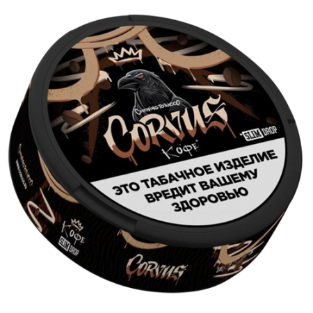 Жевательный табак CORVUS - SLIM Drop (Кофе) 13г