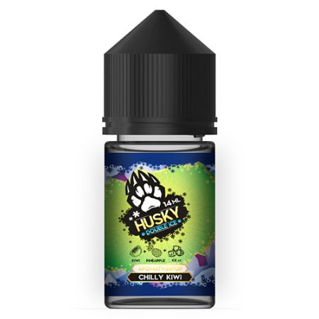 Ароматизатор HUSKY Double Ice - Chilly Kiwi (ледяной микс киви и ананаса) 14мл
