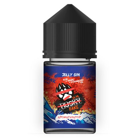 Ароматизатор HUSKY Fake - Jolly Gin (алоэ виноград клубника и лед) 14мл