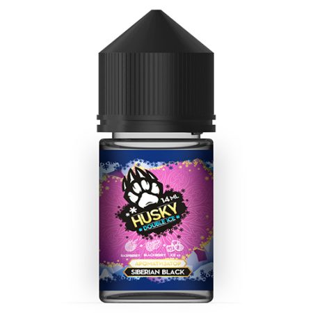 Ароматизатор HUSKY Double Ice - Siberian Black (ледяной микс малины и ежевики) 14мл