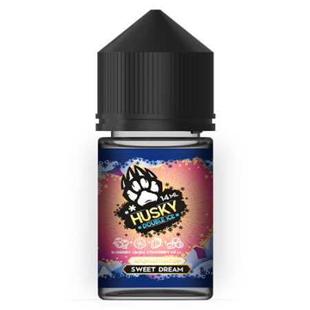 Ароматизатор HUSKY Double Ice - Sweet Dream (ледяной микс черники лимона и клубники) 14мл