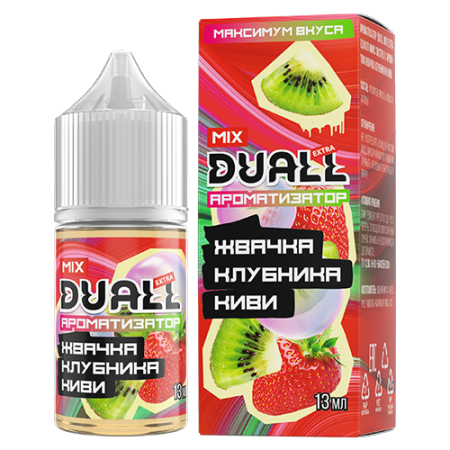 Ароматизатор Duall Mix - Жвачка Клубника Киви 13мл