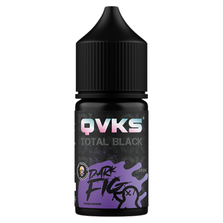 Ароматизатор QVKS Total Black - Слива Инжир 13мл