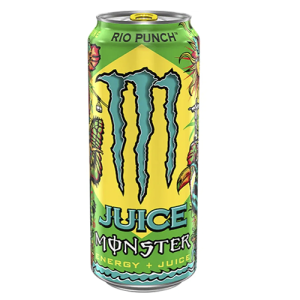 Энергетический напиток Monster Energy - Rio Punch 500 мл (Папайя, ванильное мороженое, черная смородина)