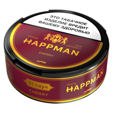 Жевательный табак HAPPMAN Slim strong - Вишня 10г