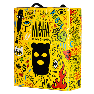 Кальян Misha Rebel (диффузор, шланг, мундштук, синий)