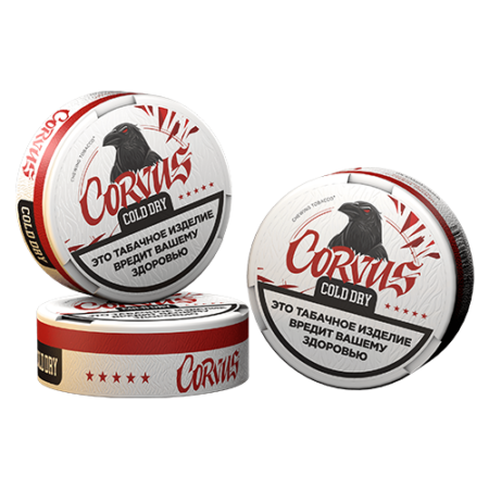 Жевательный табак CORVUS STRONG (Корвус Стронг) - Cold Dry 11г