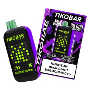 TIKOBAR Big Boss 36000 - Blackberry Raspberry (Ежевика Малина)