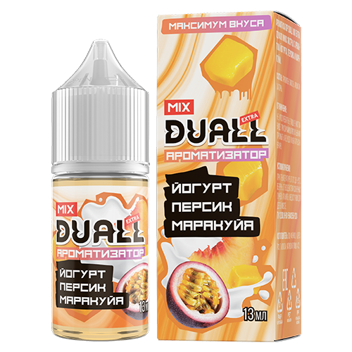Ароматизатор Duall Mix - Йогурт Персик Маракуйа 13мл