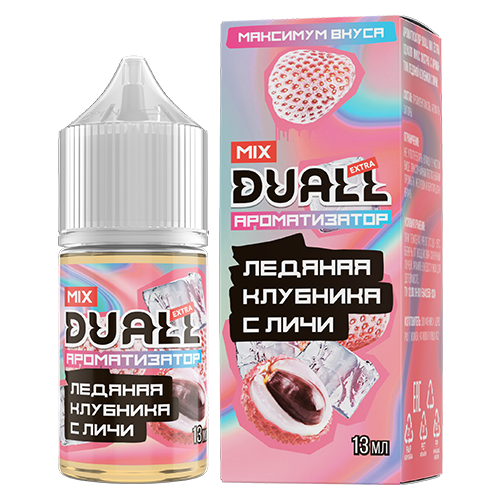 Ароматизатор Duall Mix - Ледяная Клубника с Личи 13мл